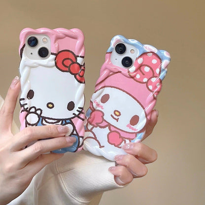 Coque iPhone Anime Kawaii Kuro Melo Kitty