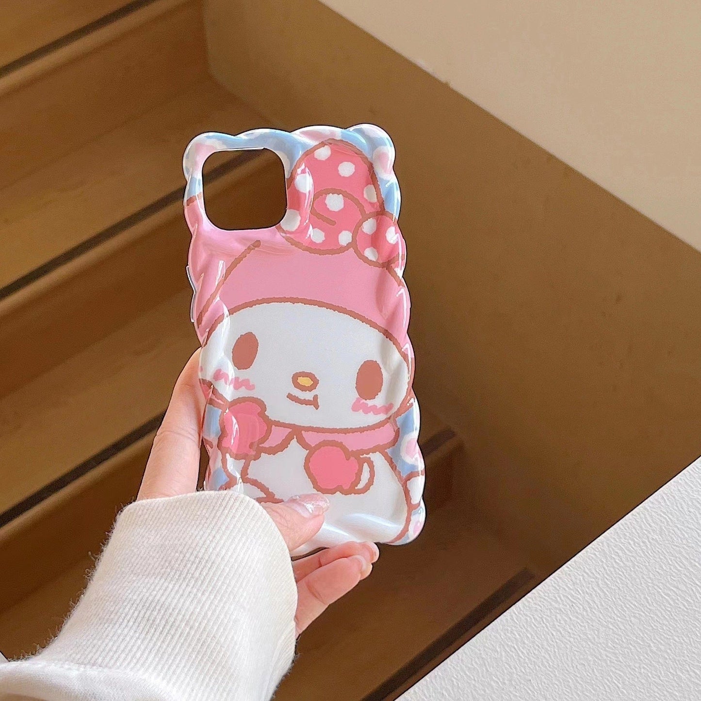 Anime Kawaii Kuro Melo Kitty iPhone Case