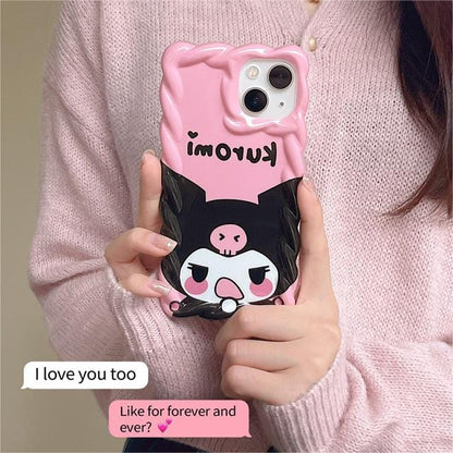 Coque iPhone Anime Kawaii Kuro Melo Kitty