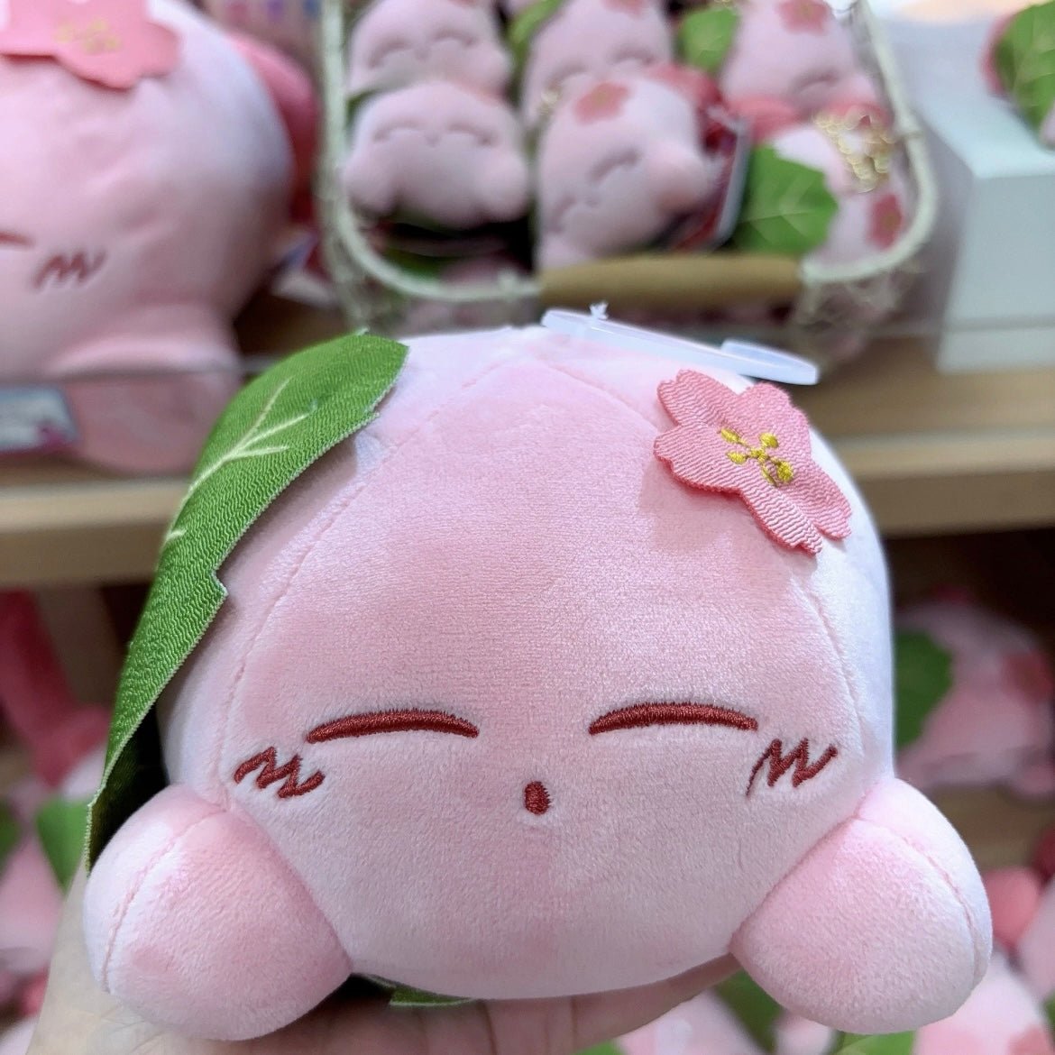 Kirby Mochi Sakura Authentic Cute Plush Doll