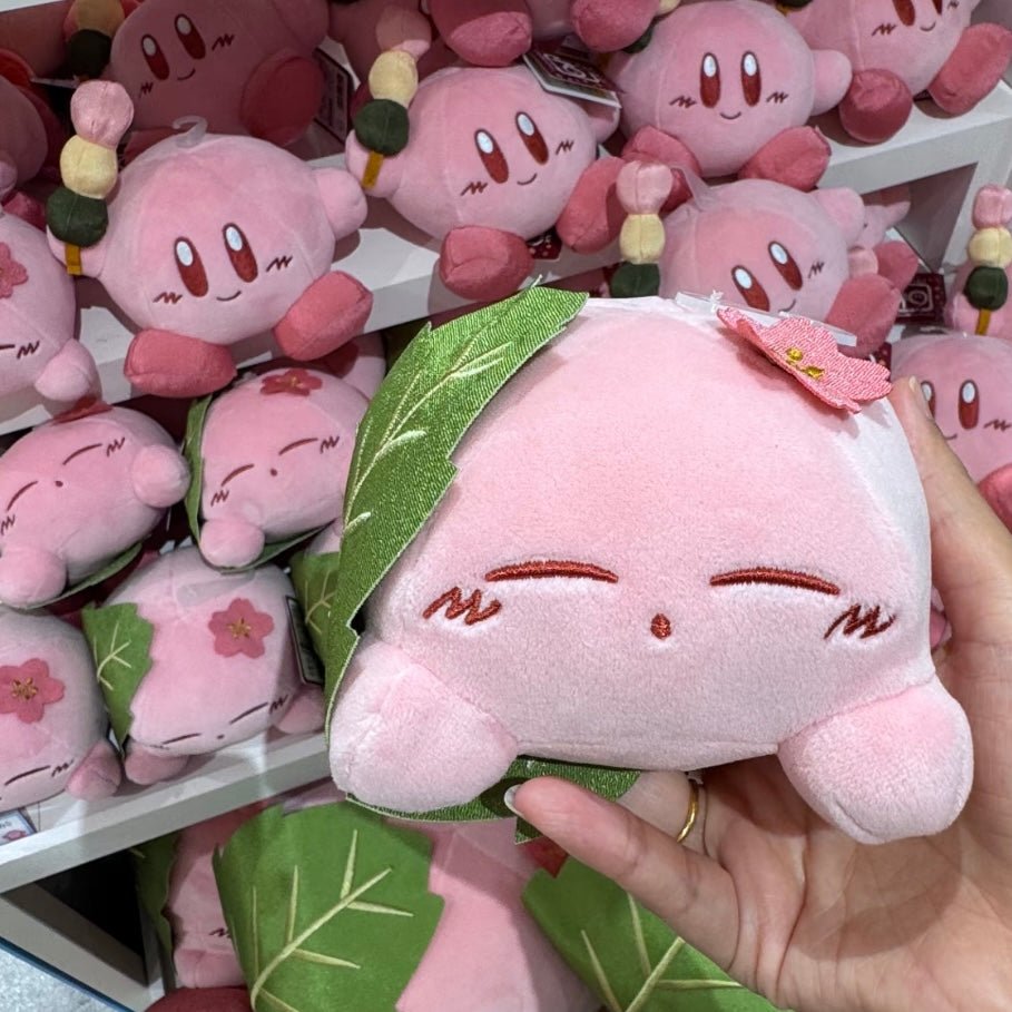 Kirby Mochi Sakura Authentic Cute Plush Doll