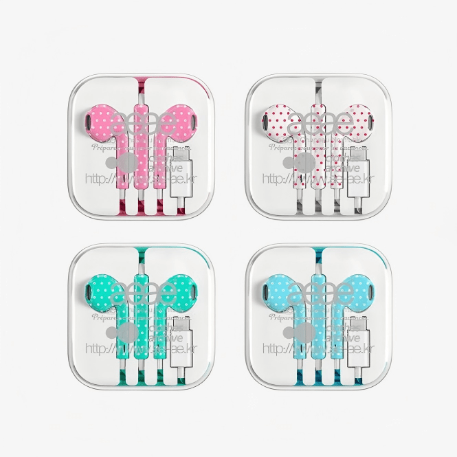 AEAE Polka Korean Wired Dot Authentic USB-C Earphones