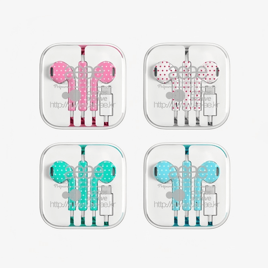 AEAE Polka Korean Wired Dot Authentic USB-C Earphones