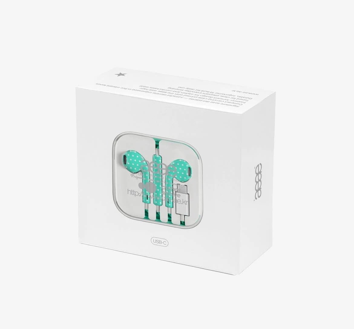 AEAE Polka Korean Wired Dot Authentic USB-C Earphones