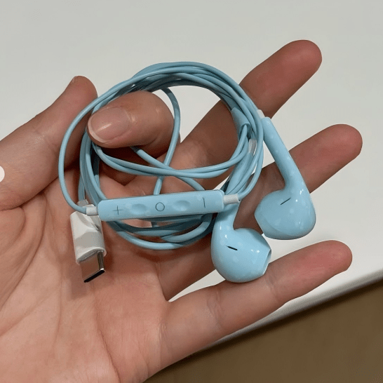 AEAE Polka Korean Wired Dot Authentic USB-C Earphones