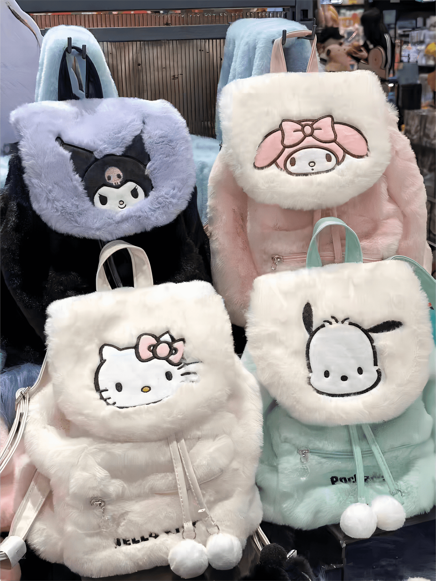 Authentic Characters Plush Backpack