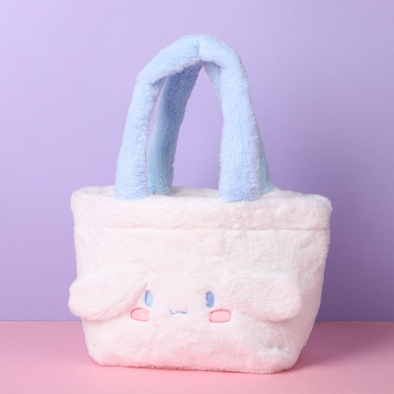 Sac fourre-tout en peluche Kawaii