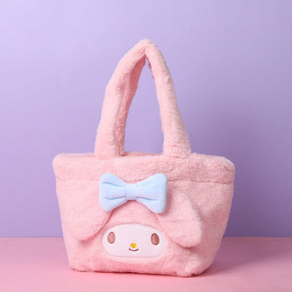 Sac fourre-tout en peluche Kawaii