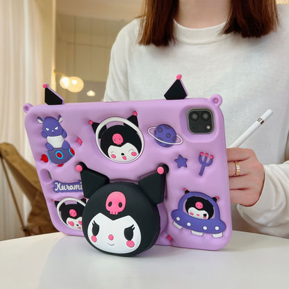 Purple Kuro Silicone Tablet Case