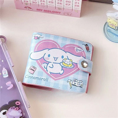 Cartoon Double-sided Coin Portable Wallet