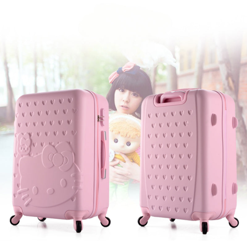 Valise de voyage Pink Kitty - Lovesickdoe