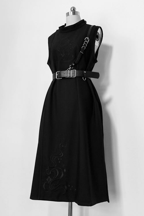 Star-Embroidered Ouji Dress - Chronicles Edition - Gothic Edge