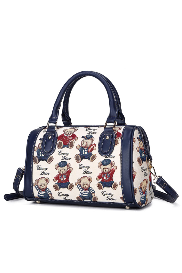 Casual Sweet Lolita Shoulder Bag with Bear Print in 5 Colors