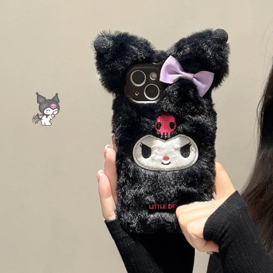 Kuro Fluffy Phone Case - Lovesickdoe