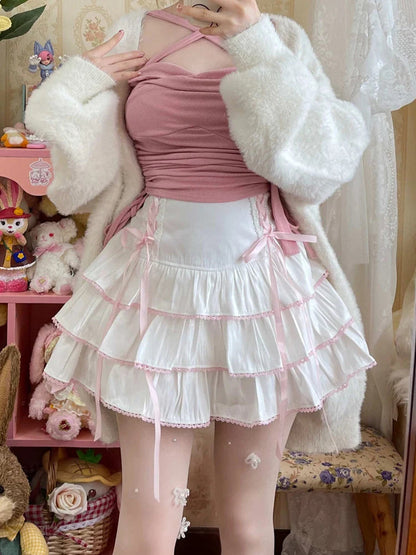 Babydoll corset skirt - corset - skirt - corsetry - fairy kei - kawaii