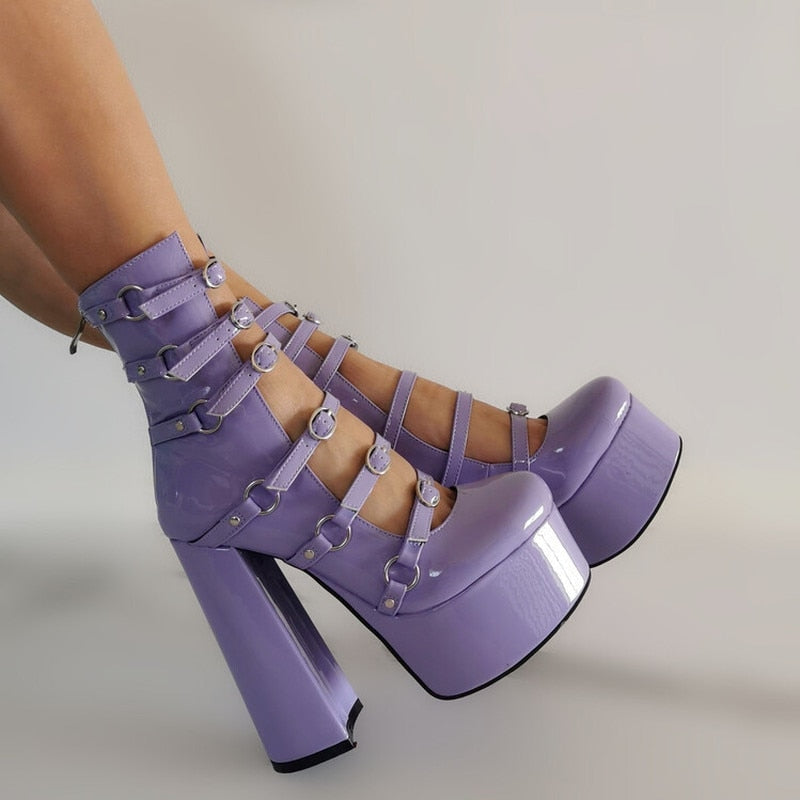 Baddie babydoll heels - footwear - girly - heels - high heel