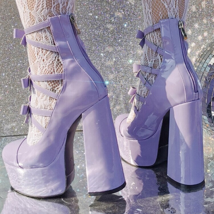 Baddie babydoll heels - footwear - girly - heels - high heel