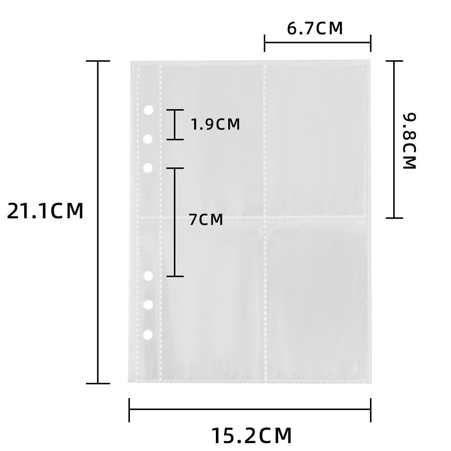 A7 Ribbon Ballet A5 Binder Kpop Photocard Style Album Bowknot