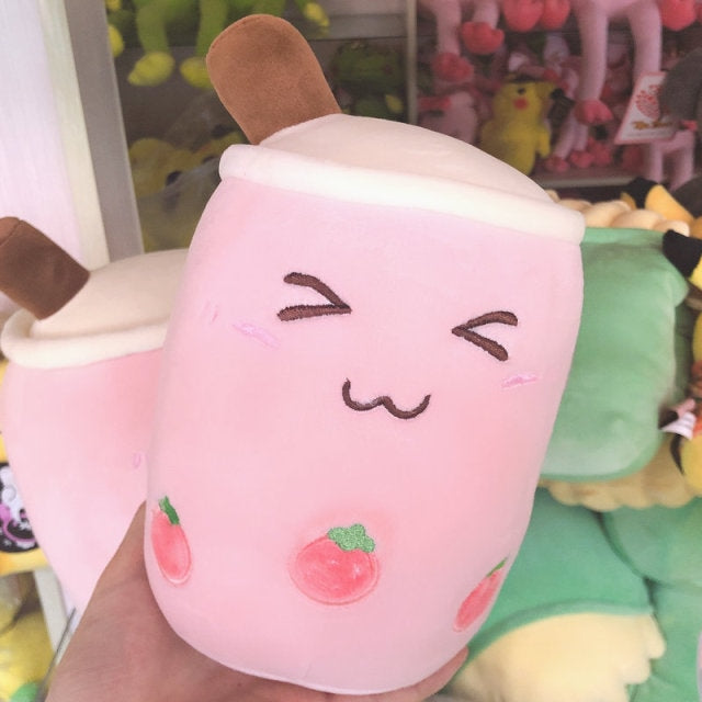 Boba Tea Plush (Dozens of Colors/Sizes) - bubble, bubble tea, bubbletea, milk plush
