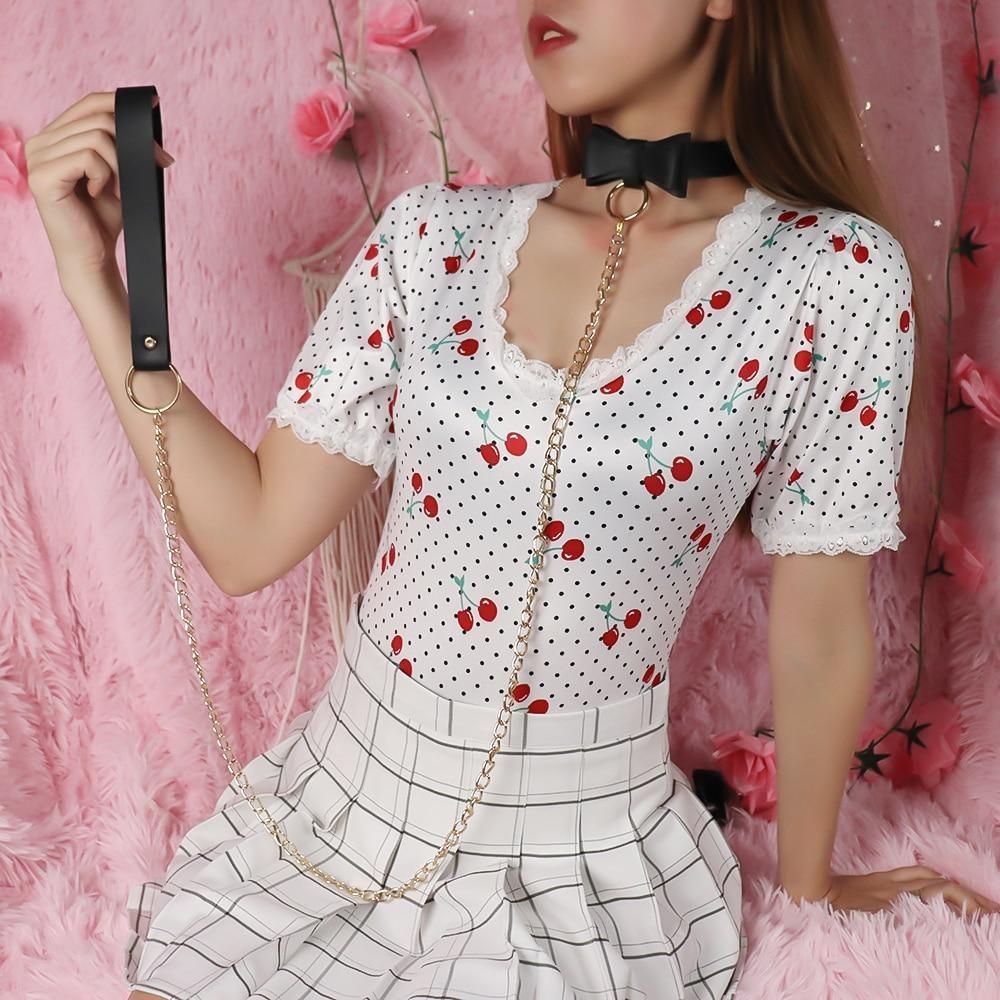 Bow Leash & Collar Set - bow, bows, collar, collared, collars