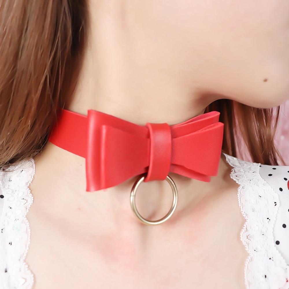 Bow Leash & Collar Set - bow, bows, collar, collared, collars
