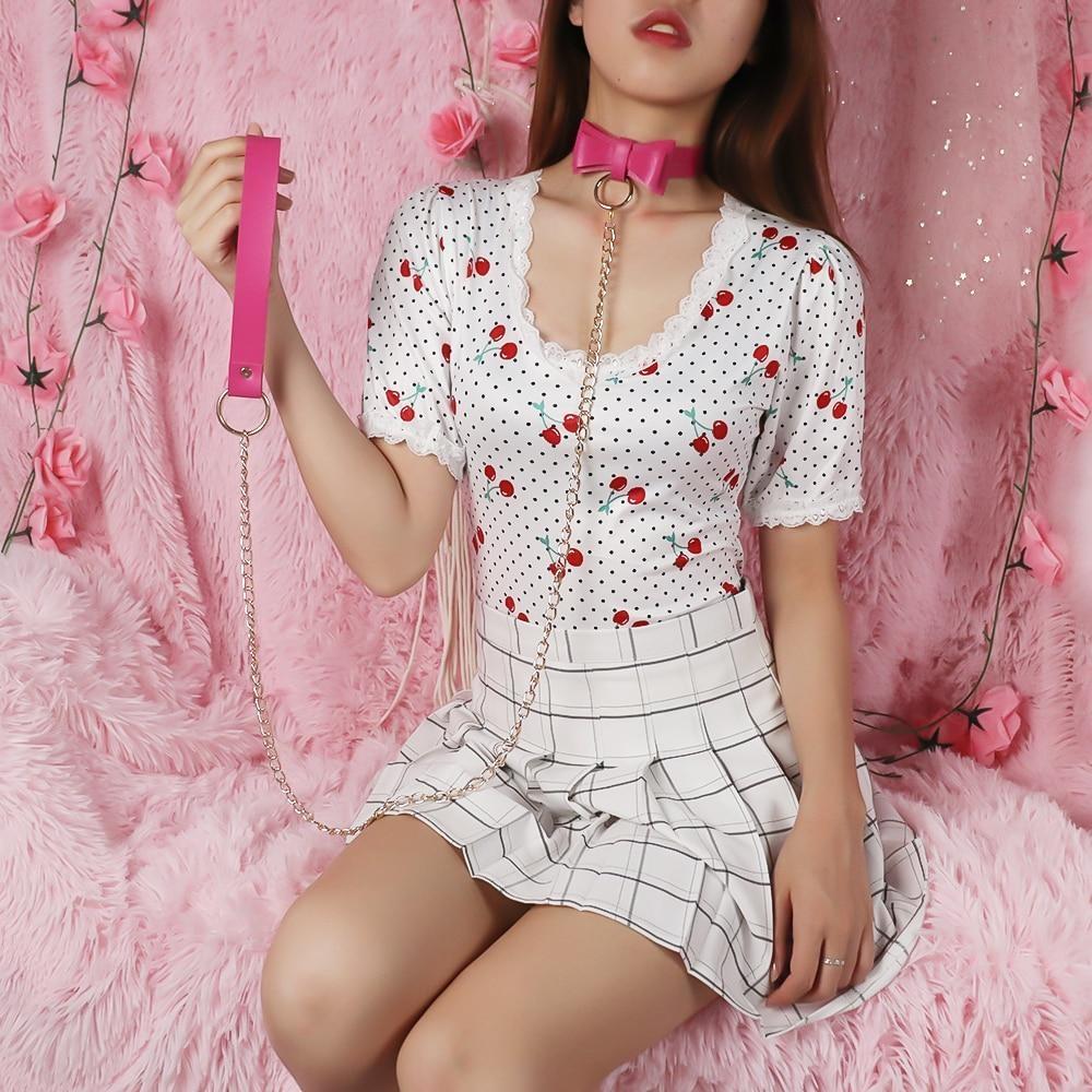 Bow Leash & Collar Set - bow, bows, collar, collared, collars