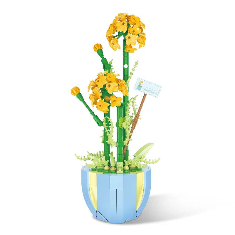 Building Block Flower Planter Sets - building blocks, flower, flowers, lego, lego set