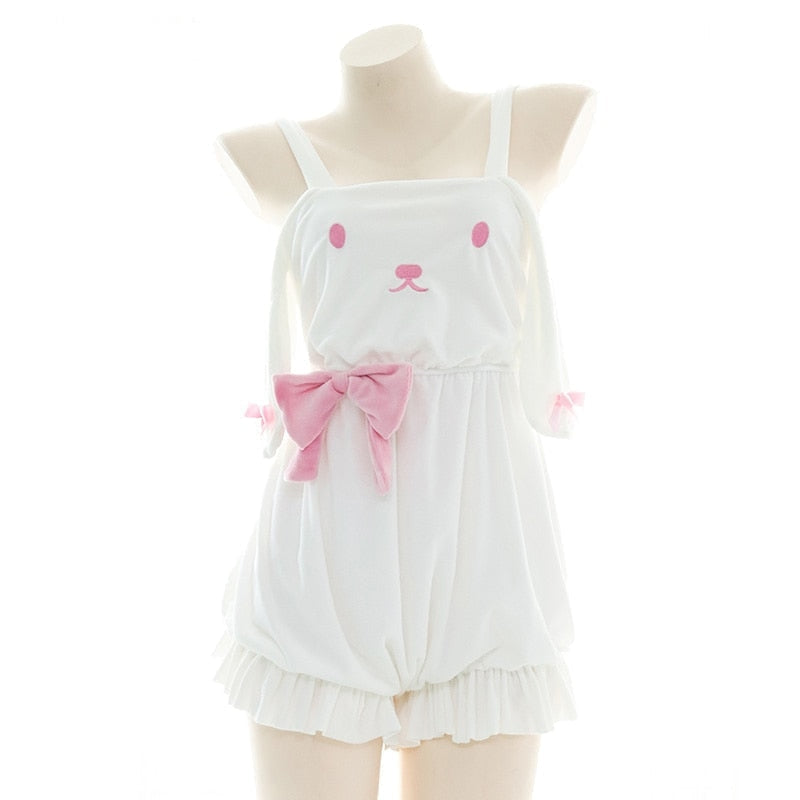 Bunny bloomer romper - bloomers - bunny - coverall - coveralls - decoden