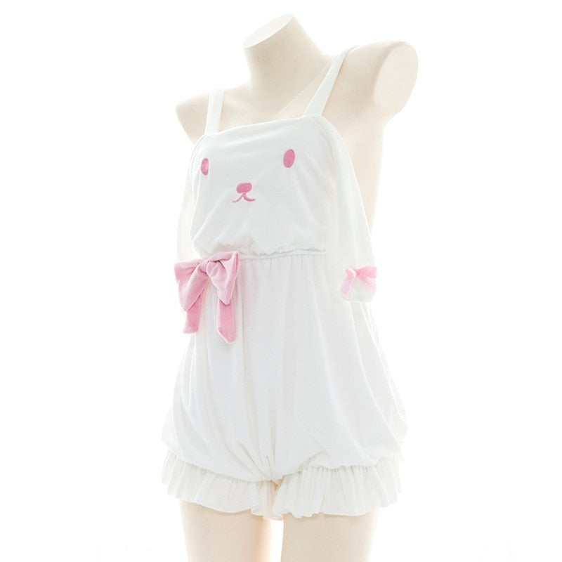 Bunny bloomer romper - bloomers - bunny - coverall - coveralls - decoden