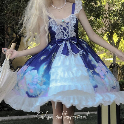 Bunny Star Kingdom Lolita Dress - Kawaii Babe