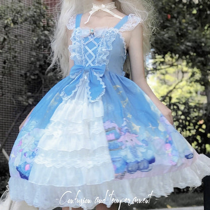 Bunny Star Kingdom Lolita Dress - Kawaii Babe