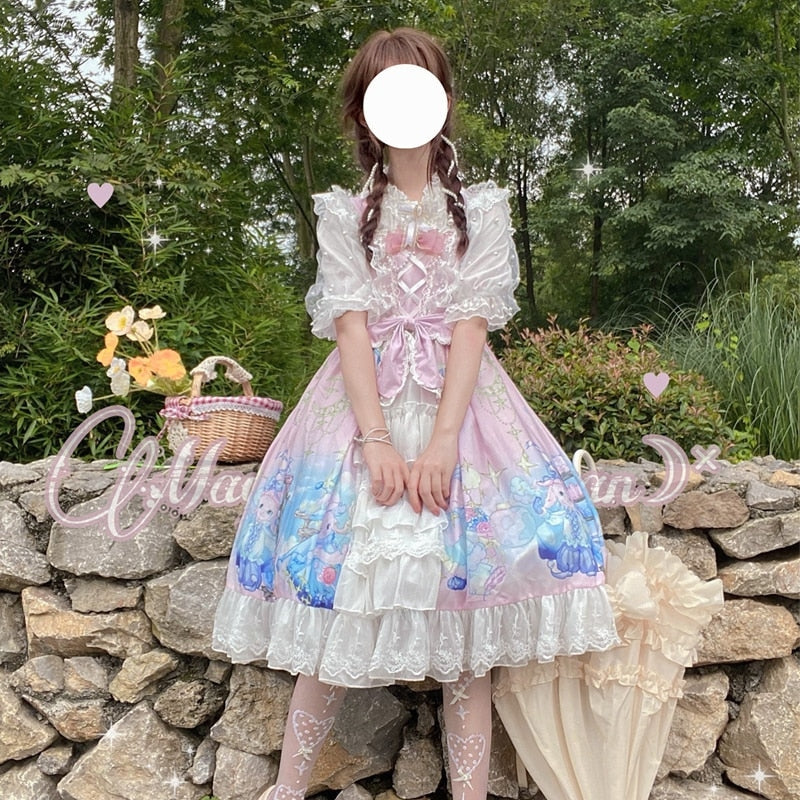 Bunny Star Kingdom Lolita Dress - Kawaii Babe