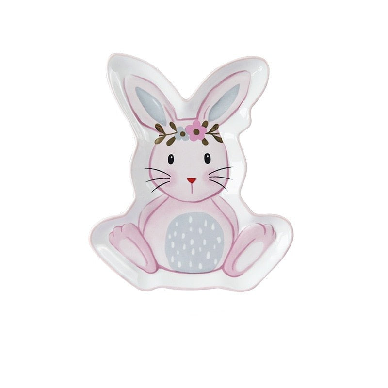 Bunny sweet tea party set - bunny - rabbit - ceramic - easter - kettle