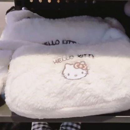 Sac à bandoulière en peluche Kitty KI377