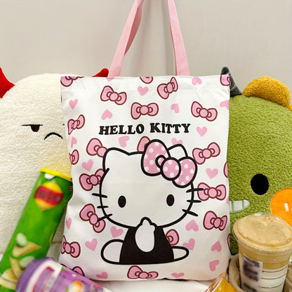 Kitty Pink Canvas Bag