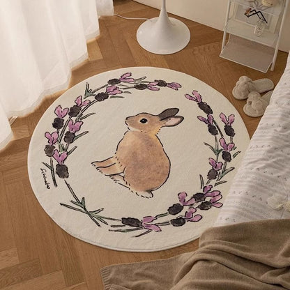 Cartoon Living Room Rabbit Carpet - Lovesickdoe