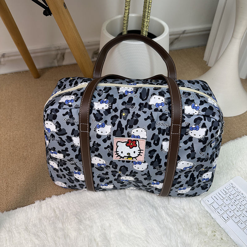 Kitty Leopard Travel Bag