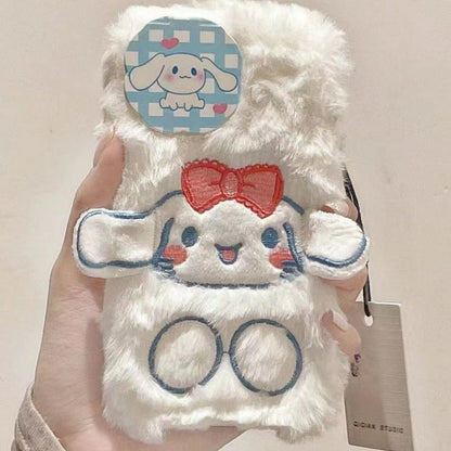 Étui de téléphone en peluche avec miroir Cinna KI248