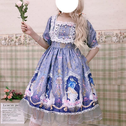 Celestial Symphony Lolita Dress - angel dress, angelic, angelic angels, celestial