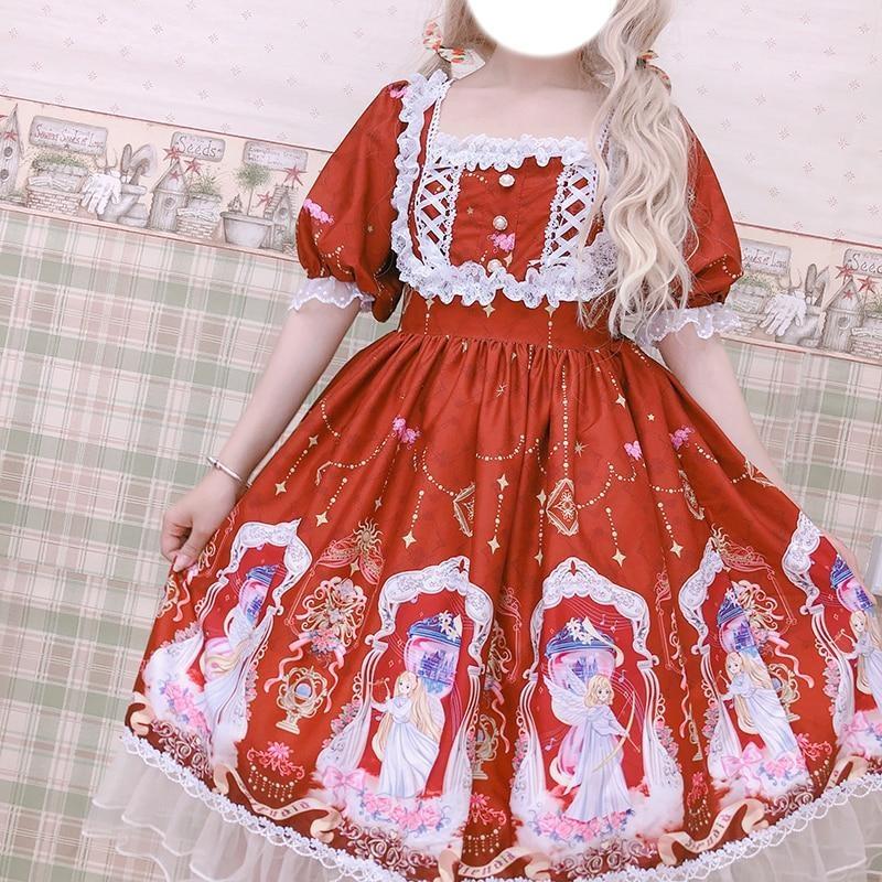 Celestial Symphony Lolita Dress - angel dress, angelic, angelic angels, celestial