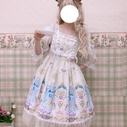 Celestial Symphony Lolita Dress - angel dress, angelic, angelic angels, celestial
