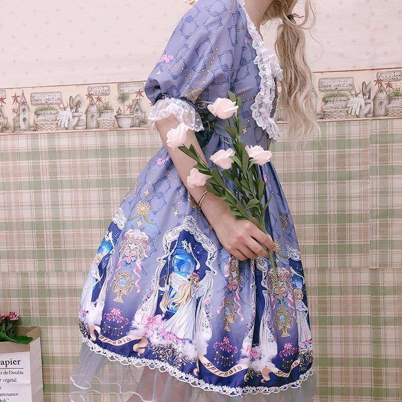 Celestial Symphony Lolita Dress - angel dress, angelic, angelic angels, celestial