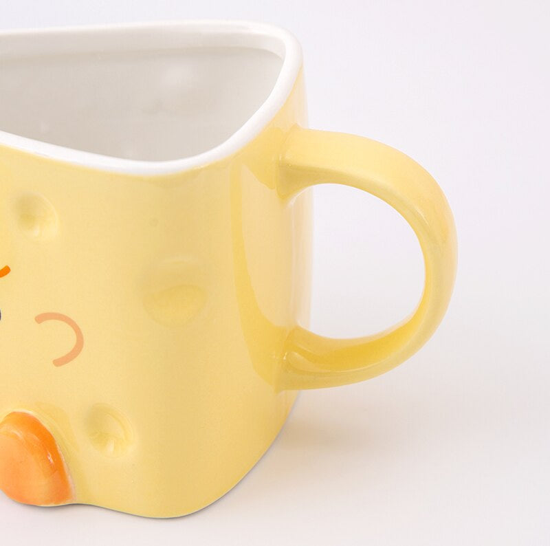 Cheesy mugs - cheddar cheese - cup - mug - cups