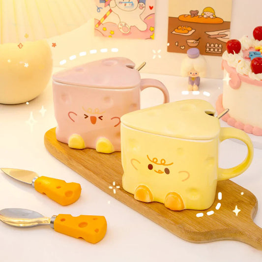 Cheesy mugs - cheddar cheese - cup - mug - cups