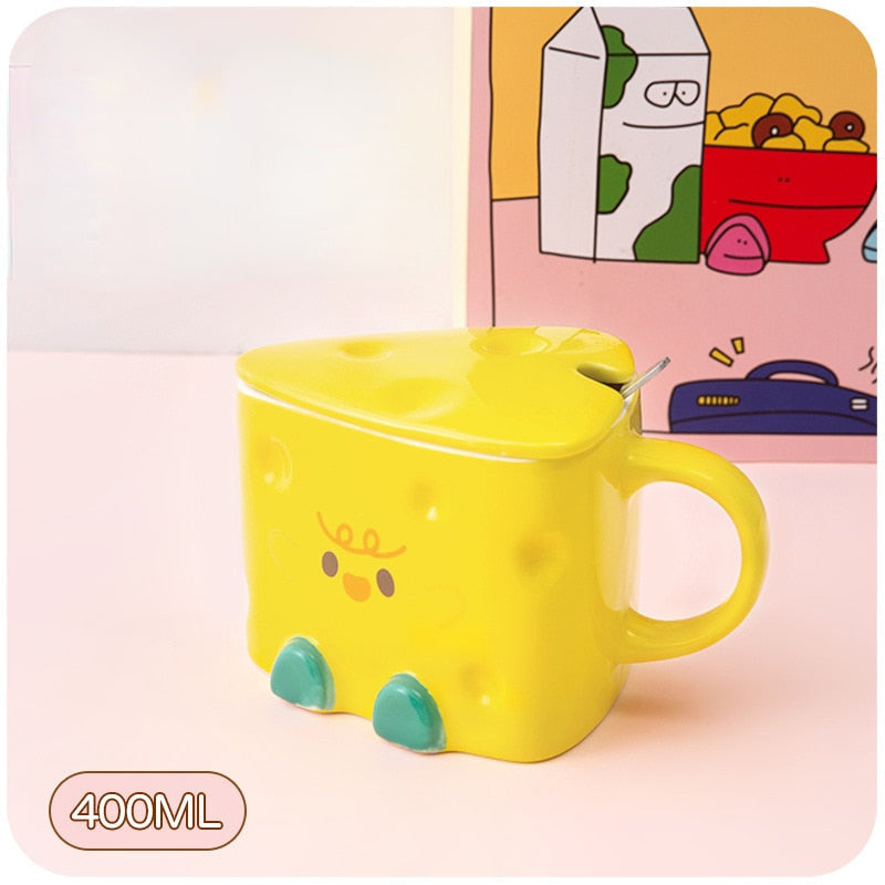 Cheesy mugs - cheddar cheese - cup - mug - cups