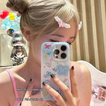 Kawaii Stern Engelsflügel Haarspangen Set