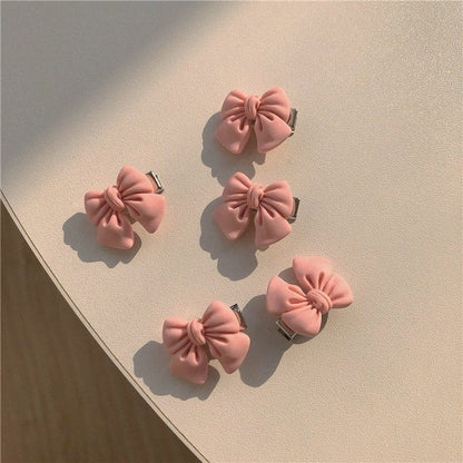 Sweet Heart 5 Pieces Pink Hair Clips Set