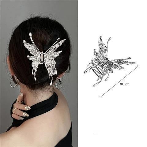 Sweet Abstract Hollow Butterfly Chignon Claw Clip Hair Clip