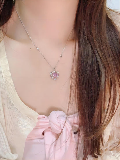 Sweet Elegant Heart Necklace