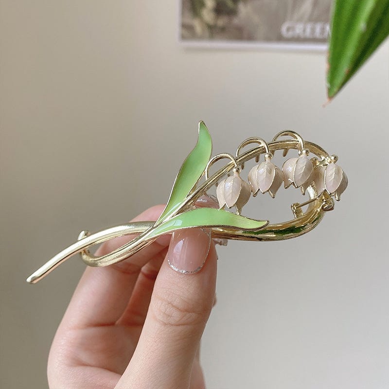 Sweet Bellflower Hair Twist Clip